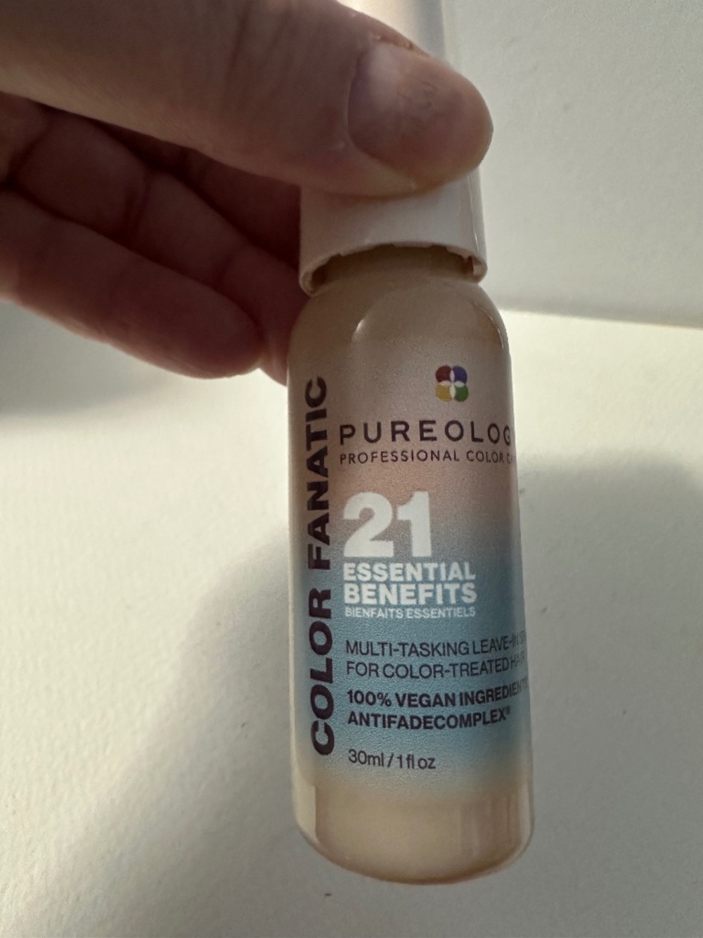 Pureology Color Fanatic 21 Essential Benefits LeaveIn Spray 30mL New Travel Size